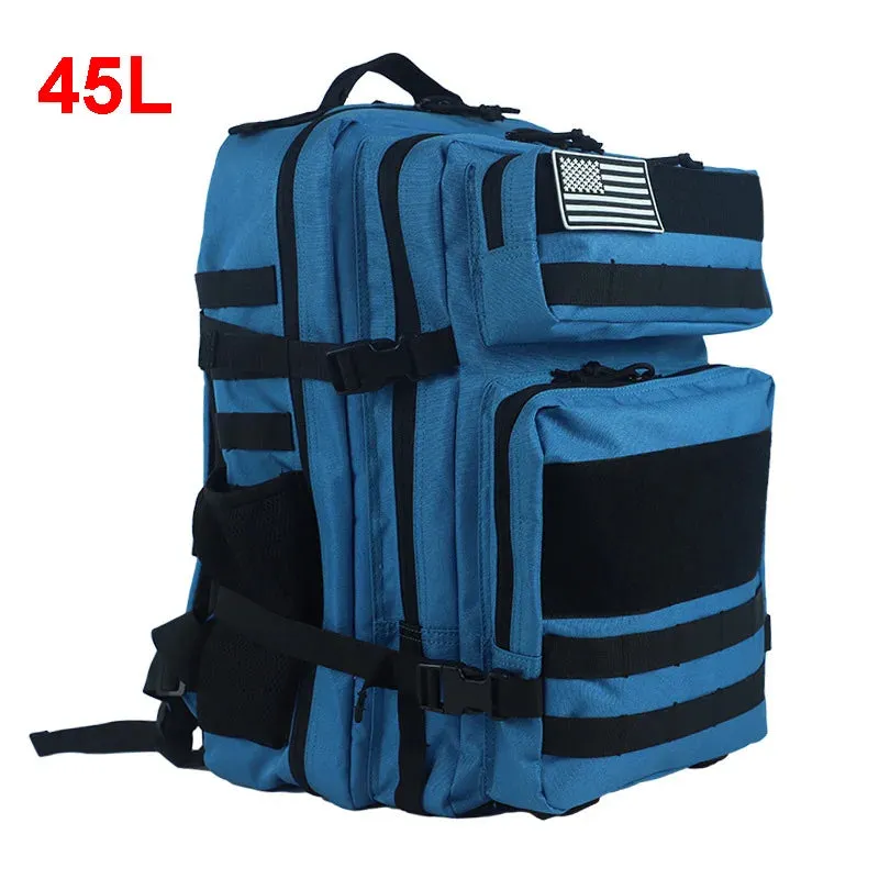 25L 45L Camping Hiking Backpack Tactical Bag Molle Patches Travel 900D Men Women Men Outdoor Ruckdack Shoulder Travel Gym Pack