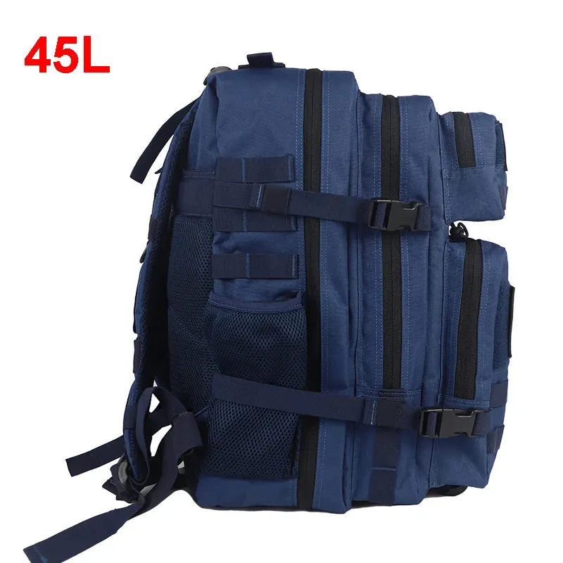 25L 45L Camping Hiking Backpack Tactical Bag Molle Patches Travel 900D Men Women Men Outdoor Ruckdack Shoulder Travel Gym Pack