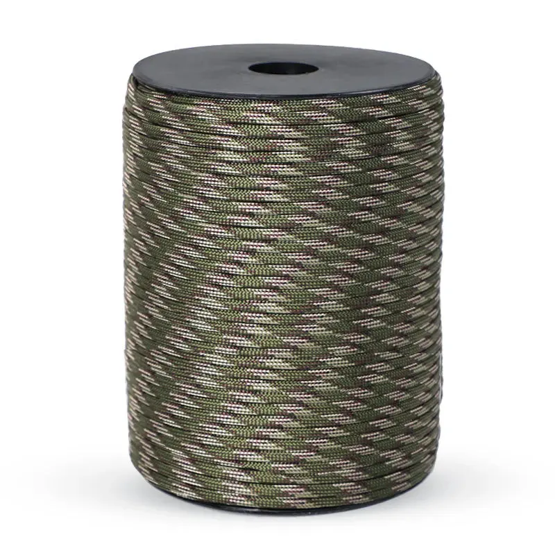 9 Core 100M Military Paracord Rope 4Mm For Survival