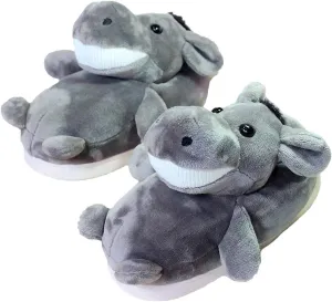 Adult Unisex Winter Warm Plush Animal Slippers,Soft Cozy Animal Styling Design Short Flannel Home Shoes,Animal Shaped Plush Booties,Carpet Slippers,Non-Slip Bedroom Shoes