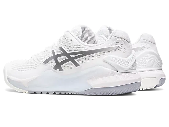 Asics Gel Resolution 9 (White/Pure Silver)
