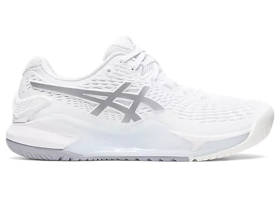 Asics Gel Resolution 9 (White/Pure Silver)