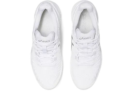Asics Gel Resolution 9 (White/Pure Silver)