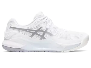 Asics Gel Resolution 9 (White/Pure Silver)