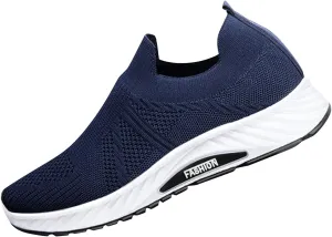 Bamboo Store Men's Slip on Sneakers Wedges Sneakers Slip on Men's Fashion Casual Outdoor Breathable Mens New Sneakers 10
