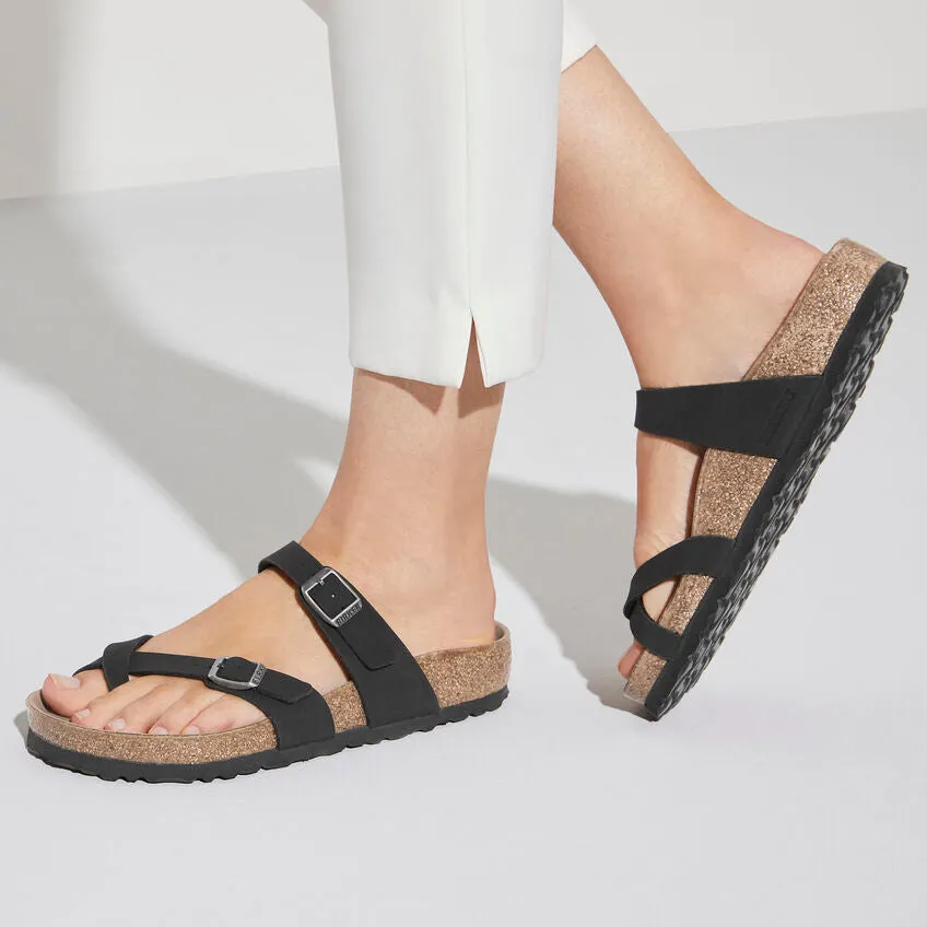 BIRKENSTOCK MAYARI VEGAN IN BLACK