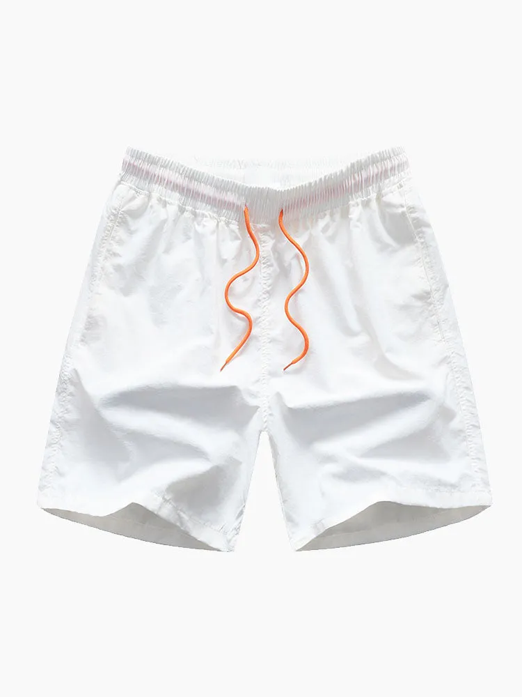 Brian Scarf Print Button Up Shirt & Swim Shorts