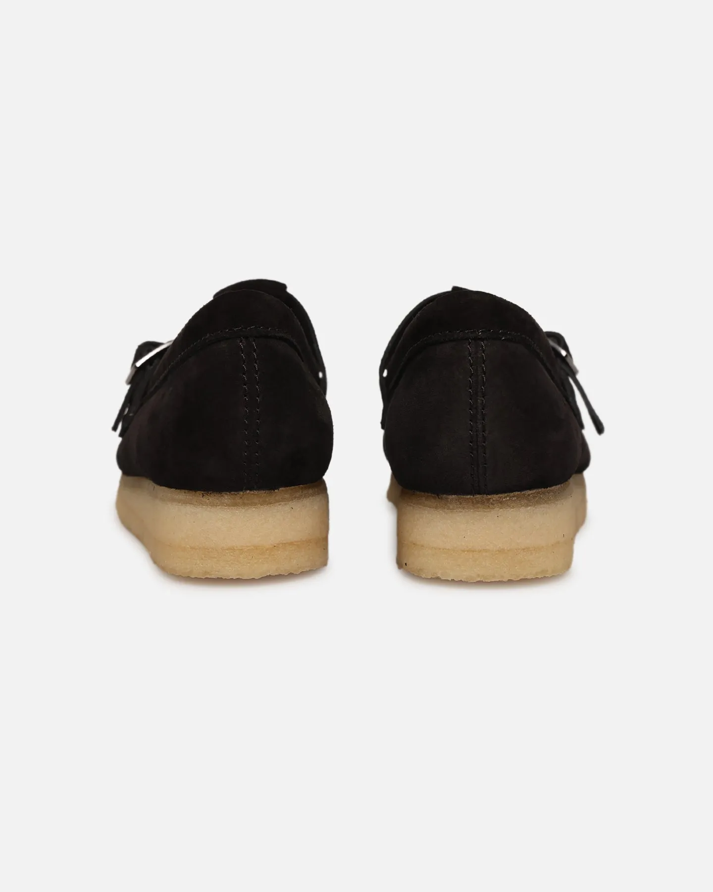 Clarks Originals Women's Wallabee T-Bar Black Suede
