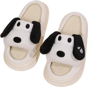 Cute Animal Slippers 3D Cartoon Slippers for Womens Mens Warm Fuzzy Slippers Funny House Slippers Sheep Dogs Cat Pigs Cow Slippers for Indoor Outdoor