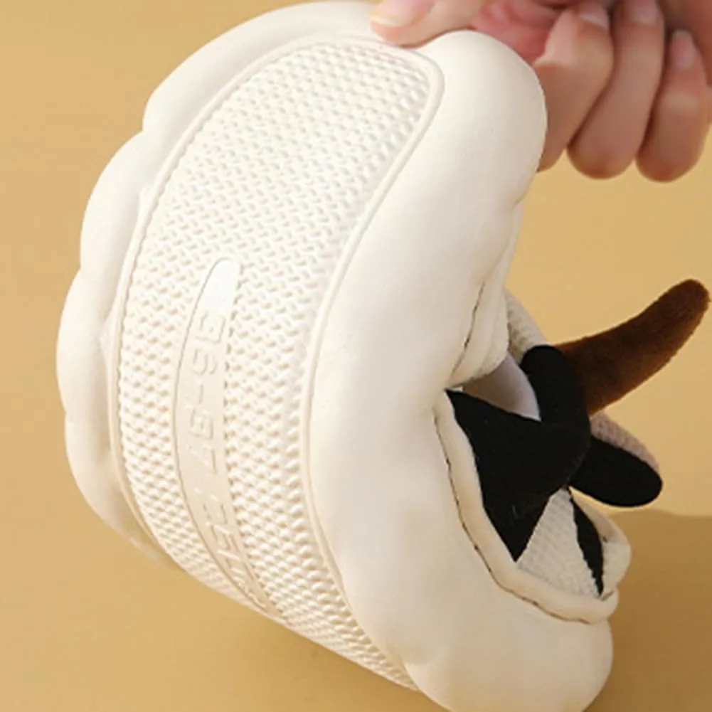 Cute Animal Slippers 3D Cartoon Slippers for Womens Mens Warm Fuzzy Slippers Funny House Slippers Sheep Dogs Cat Pigs Cow Slippers for Indoor Outdoor