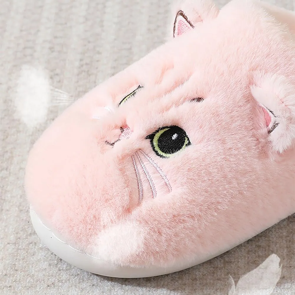 Cute Animal Slippers 3D Cartoon Slippers for Womens Mens Warm Fuzzy Slippers Funny House Slippers Sheep Dogs Cat Pigs Cow Slippers for Indoor Outdoor