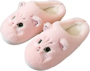 Cute Animal Slippers 3D Cartoon Slippers for Womens Mens Warm Fuzzy Slippers Funny House Slippers Sheep Dogs Cat Pigs Cow Slippers for Indoor Outdoor