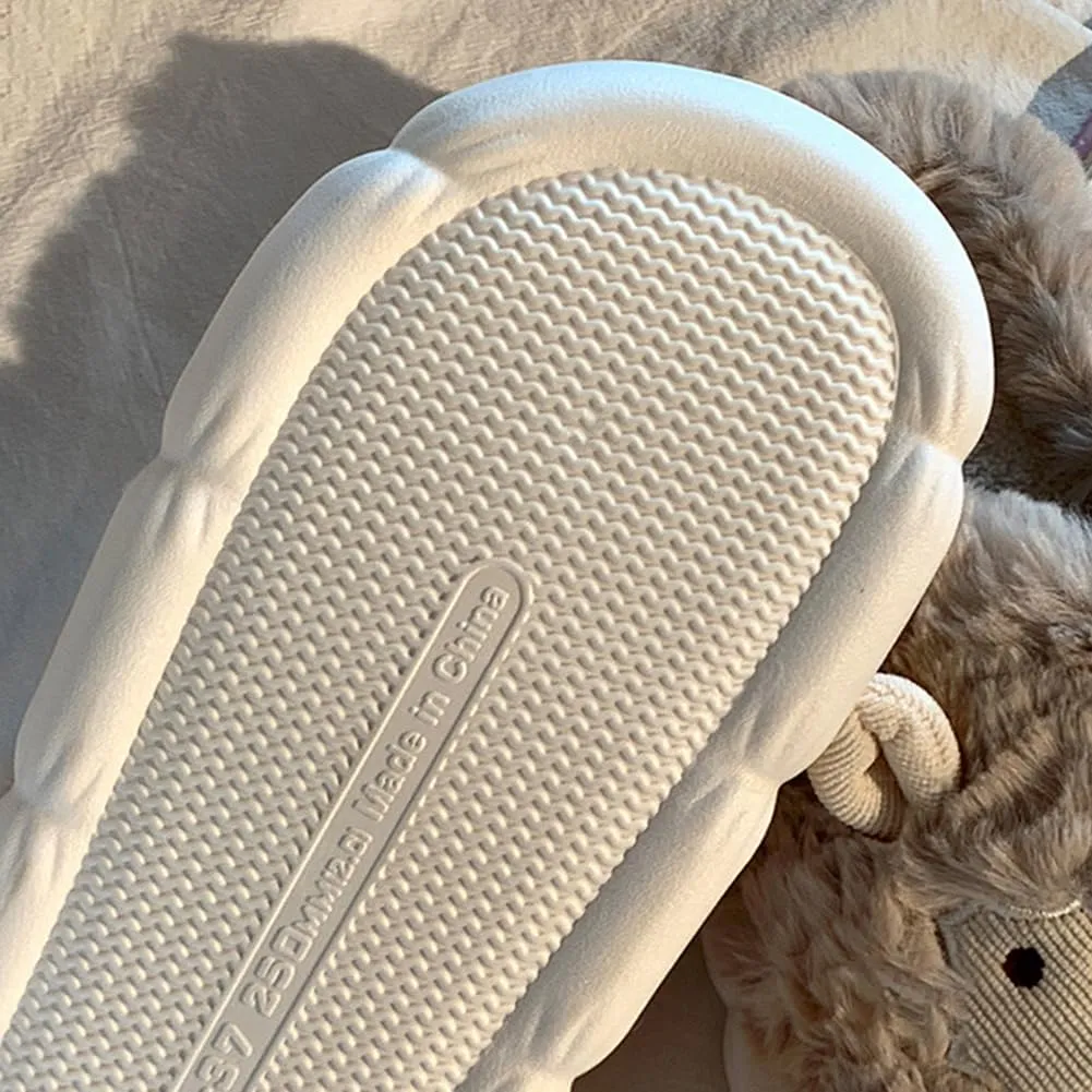 Cute Animal Slippers 3D Cartoon Slippers for Womens Mens Warm Fuzzy Slippers Funny House Slippers Sheep Dogs Cat Pigs Cow Slippers for Indoor Outdoor