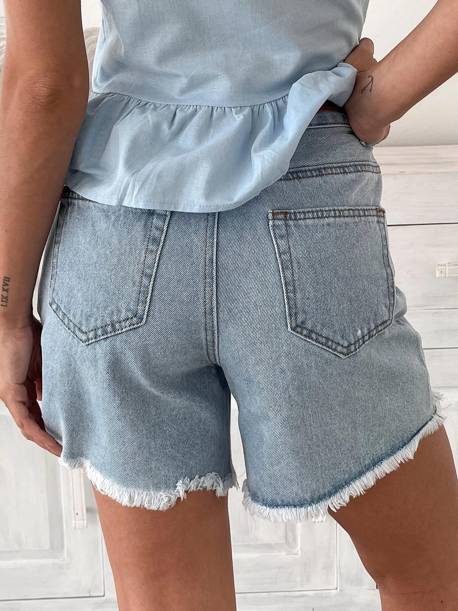 Daylin Shorts - Light Blue