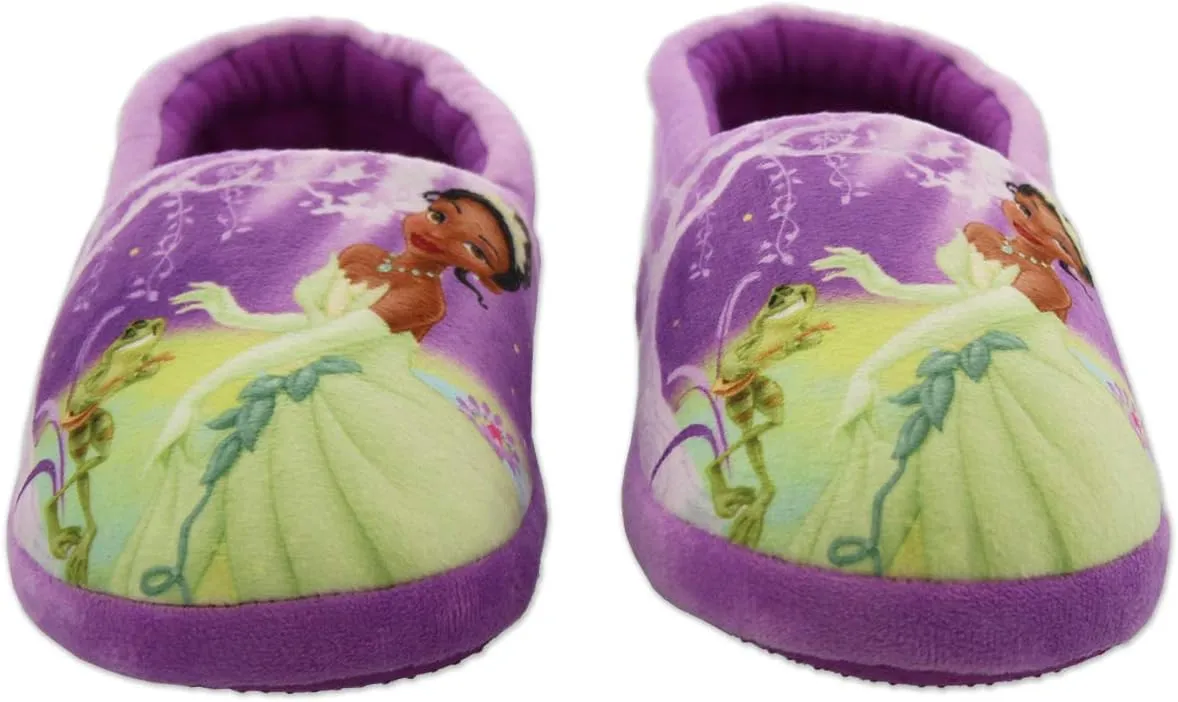 Disney Princess Girls Toddler Plush Aline Slippers