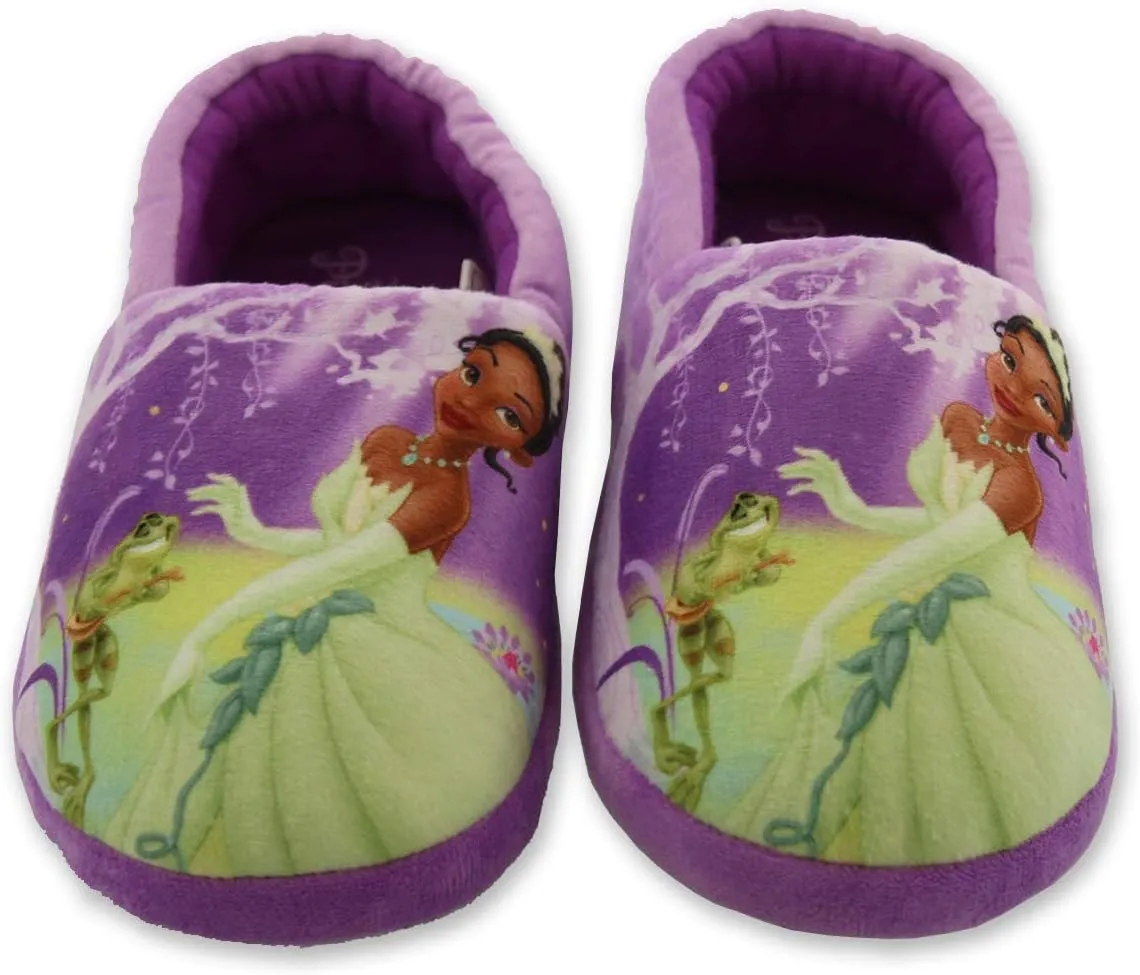 Disney Princess Girls Toddler Plush Aline Slippers