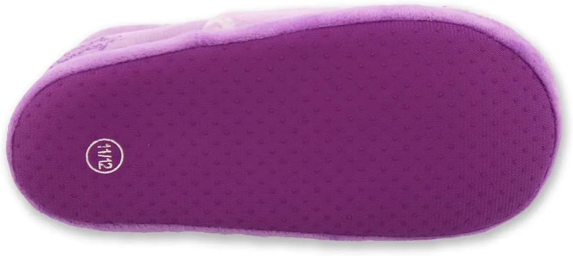 Disney Princess Girls Toddler Plush Aline Slippers