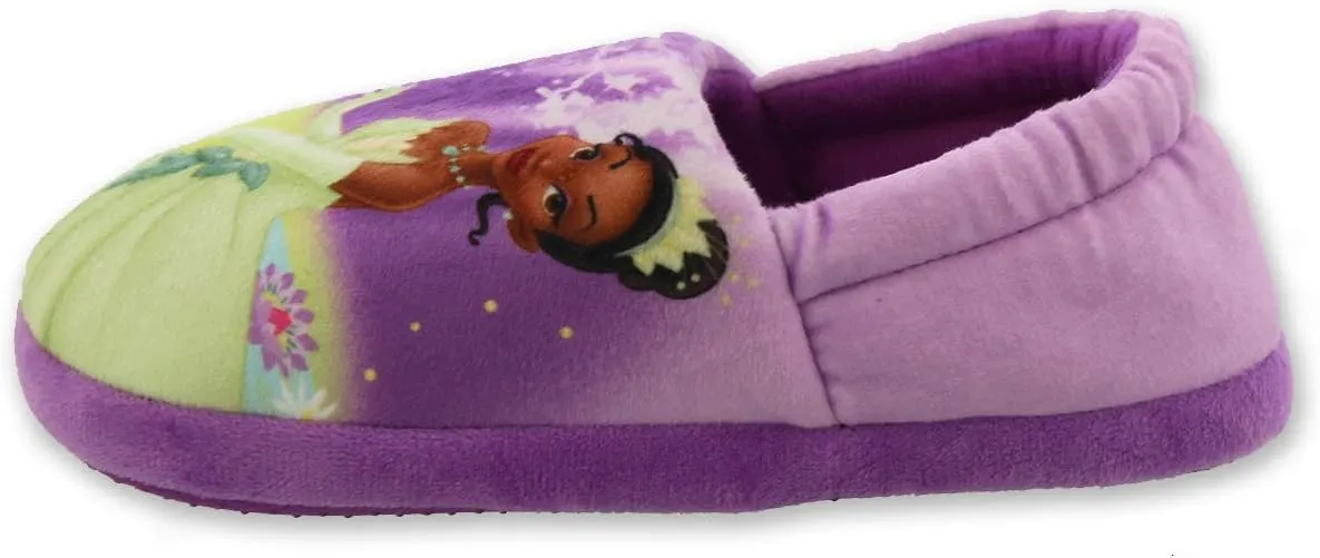 Disney Princess Girls Toddler Plush Aline Slippers