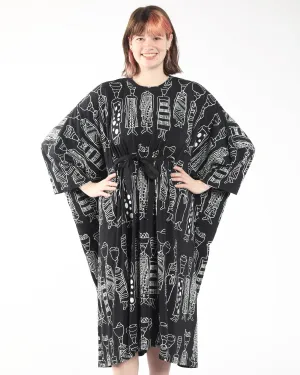 Dupe Boubou Dress - Black