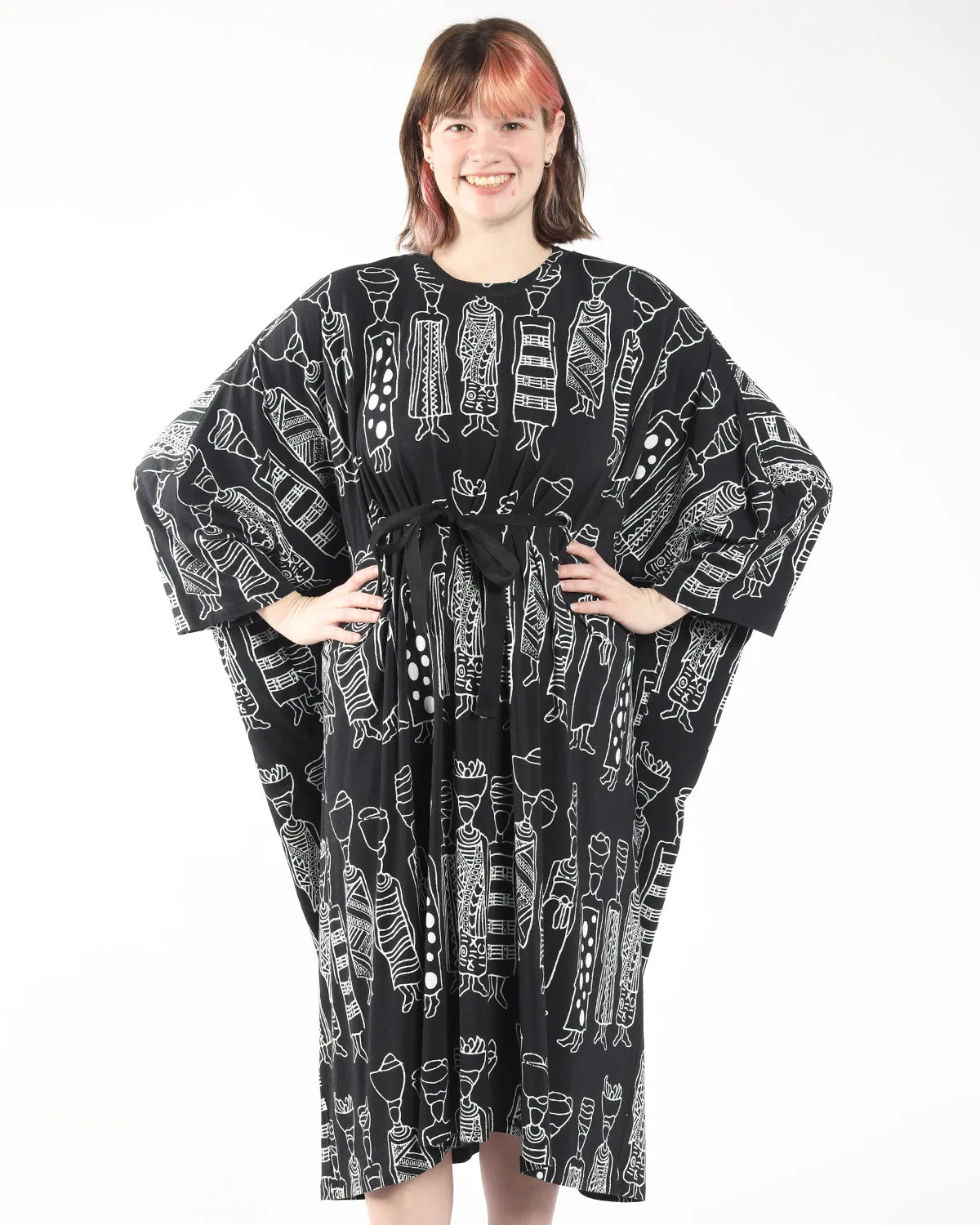 Dupe Boubou Dress - Black