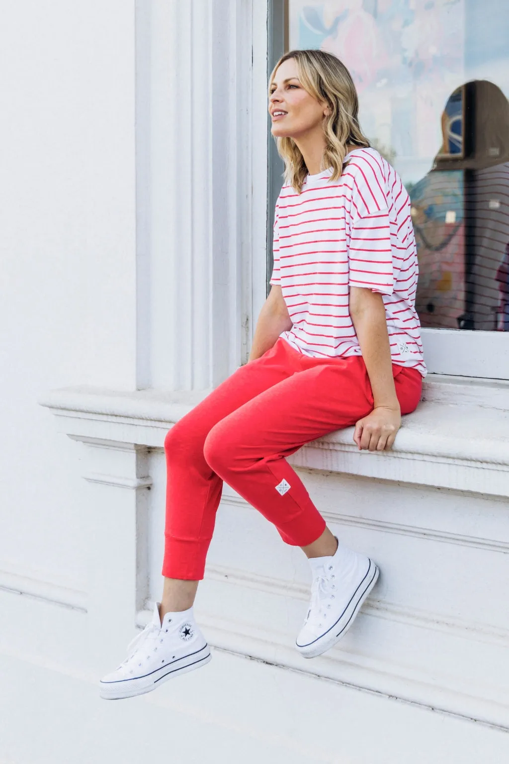 Elm Brunch Pants Bittersweet Red