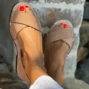 Georgia Tan Peeptoe