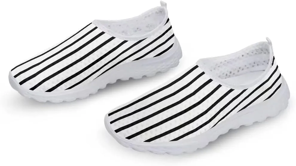 GIFTPUZZ Women's Athletic Walking Shoes Casual Mesh Comfort Work Sneakers