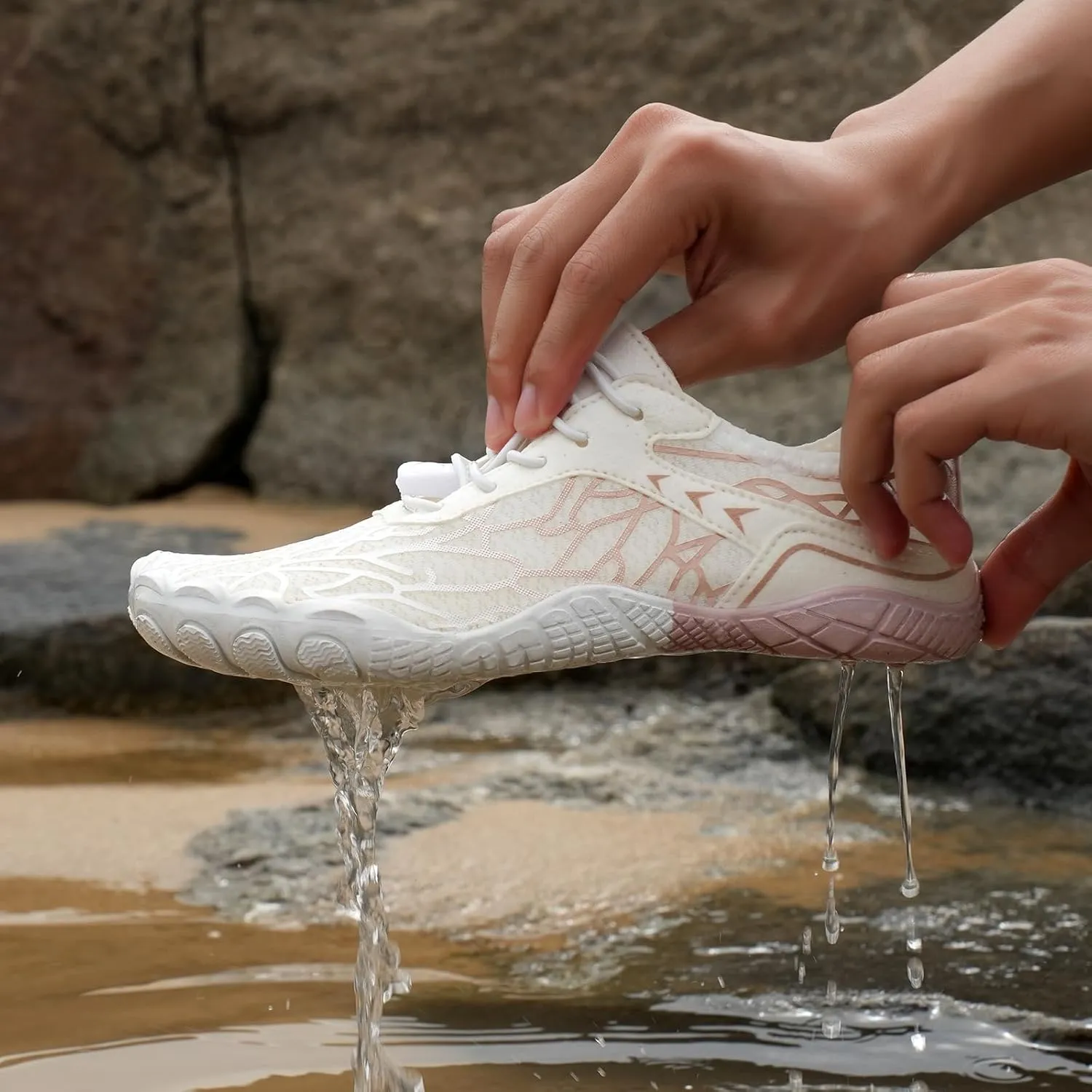 Hike Barefoot Shoes for Women Men Grounded Footwear Barefoot Shoes Pro - Healthy & Non-Slip Barefoot Shoes Unisex Pro Barefoot Shoes with Wide Toe Box, Barefoot Footwear Shoes Barefoot Sneakers