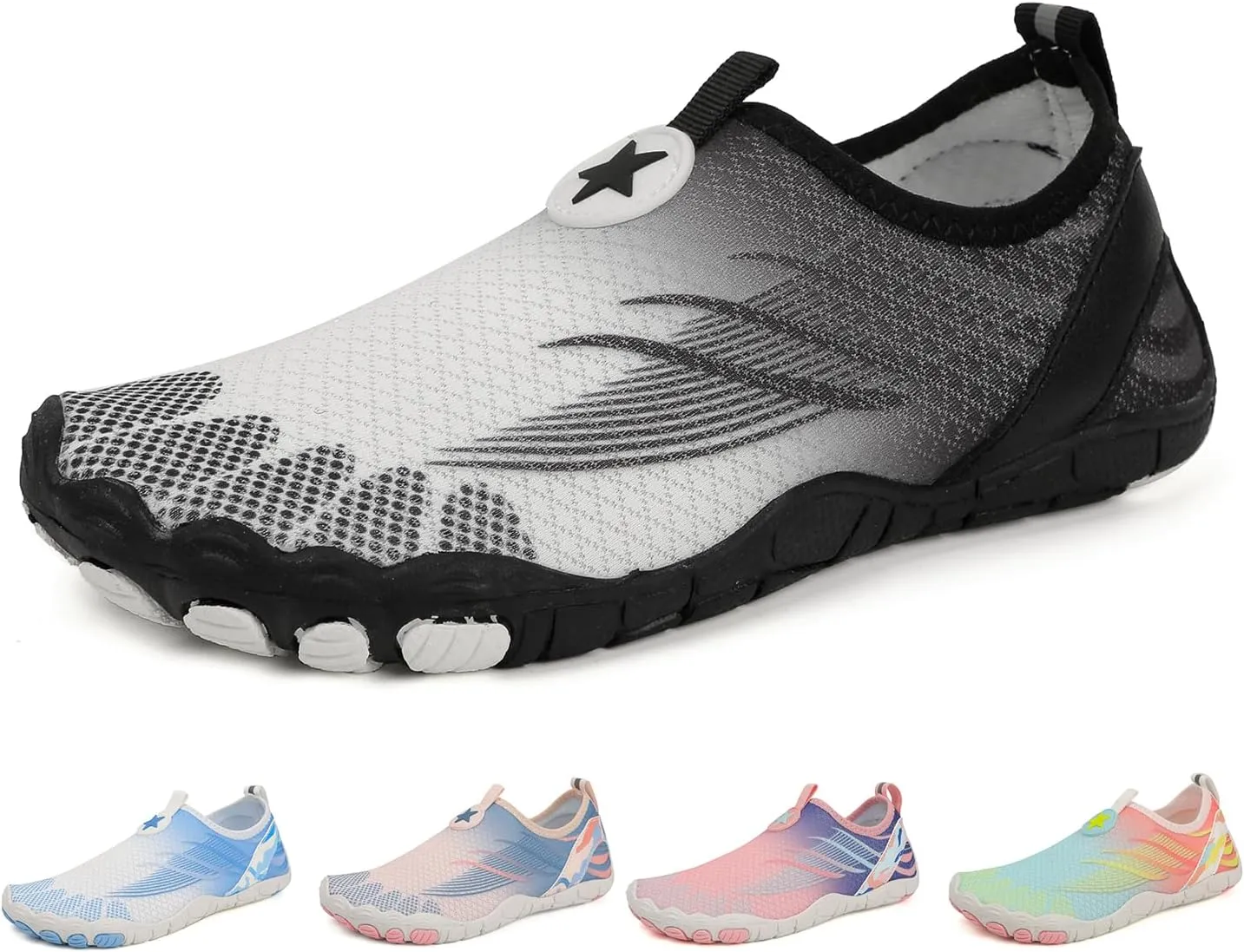 Hike Barefoot Shoes for Women Men,Summer Lightweight Wide Toe Box & Non-Slip Barefoot Shoes,Quick Dry Breathable Aqua Yoga Socks Footwear,Outdoor Hiking Surfing Sport Footwear