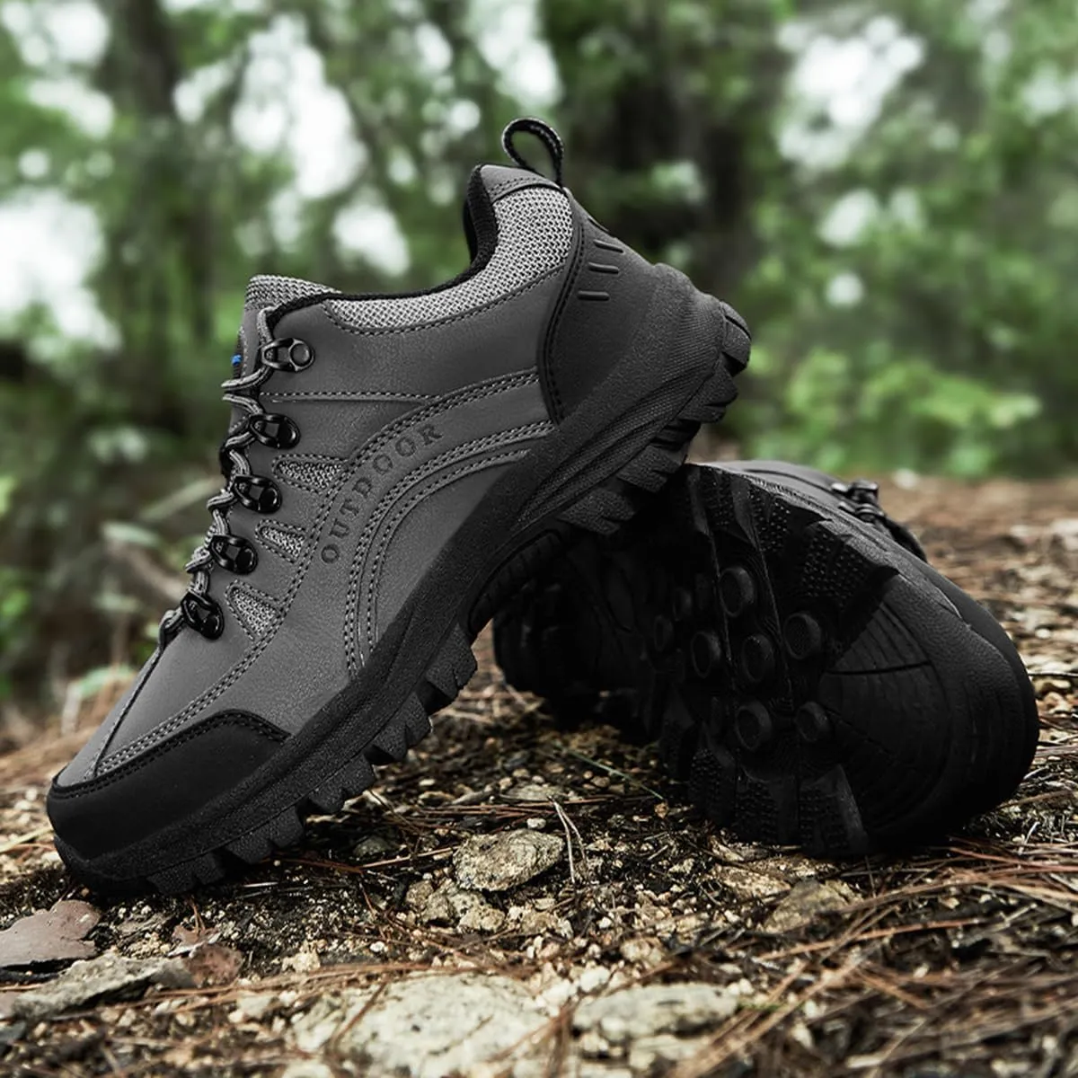 Hiking Shoes Mens Waterproof Mountain Trekking Shoes Men Breathable Walking Shoes Outdoor Sports Running Camping Climbing