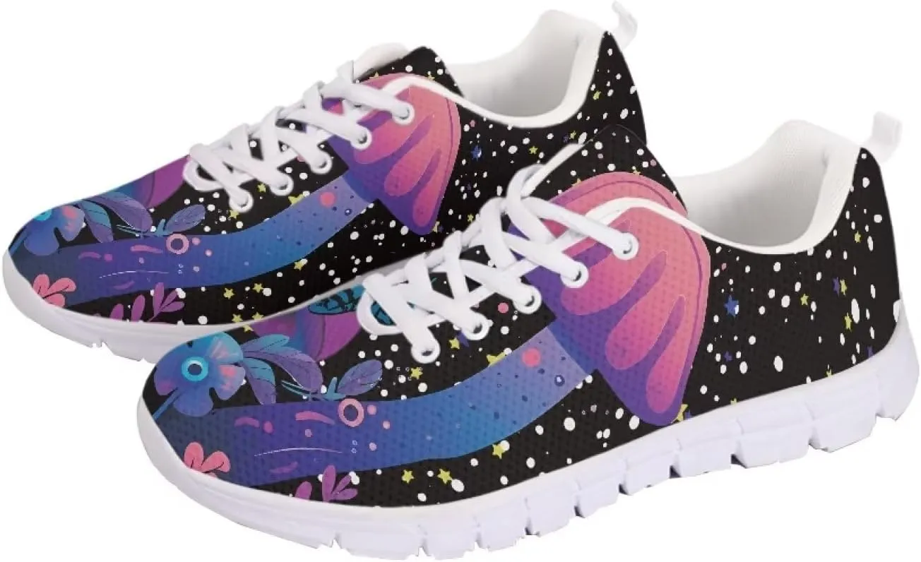 INSTANTARTS Womens Running Shoes Lightweight Air Mesh Walking Shoes Breathable Non-Slip Tennis Sneakers