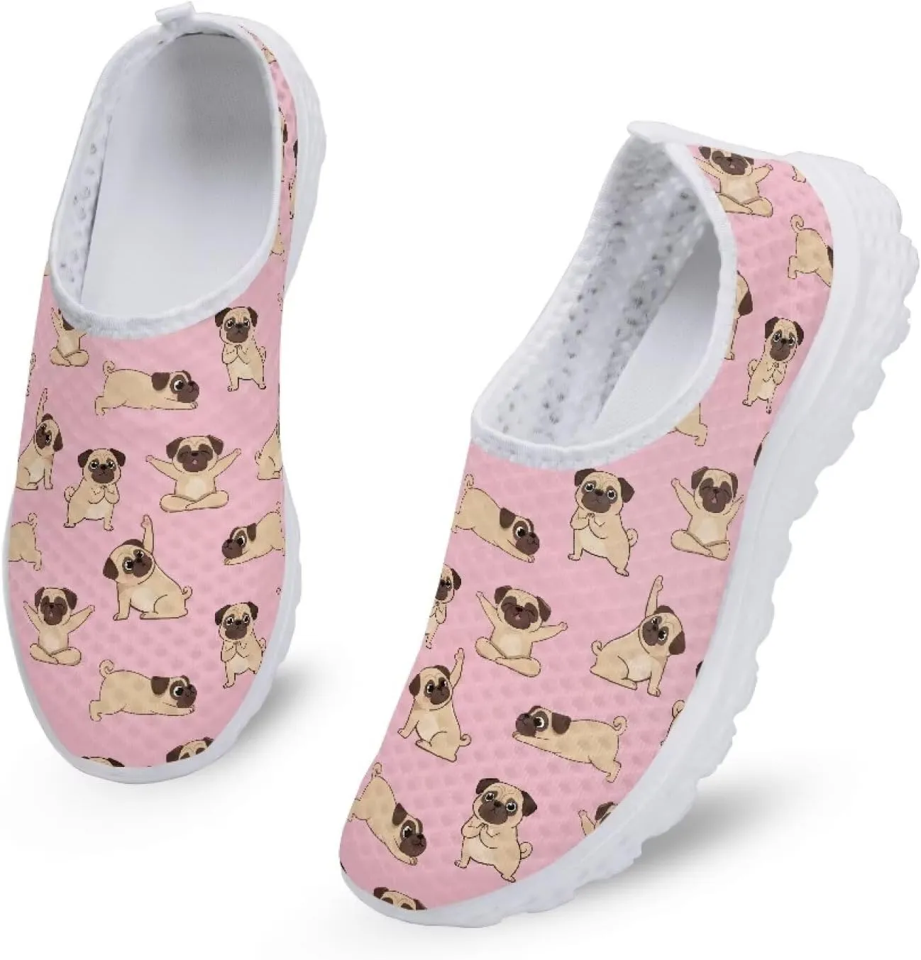 KEIAHUAN Trendy Women Road Running Shoes Non-Slip Tennis Training Shoes Casual Lightweight Sneakers