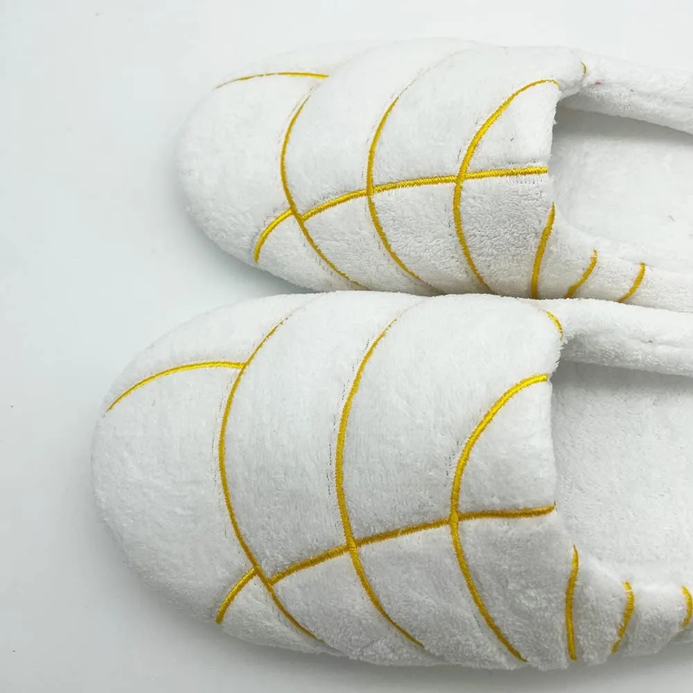 LELEBEAR Concha Slippers - Mexico Bread Slippers for Women