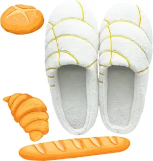 LELEBEAR Concha Slippers - Mexico Bread Slippers for Women