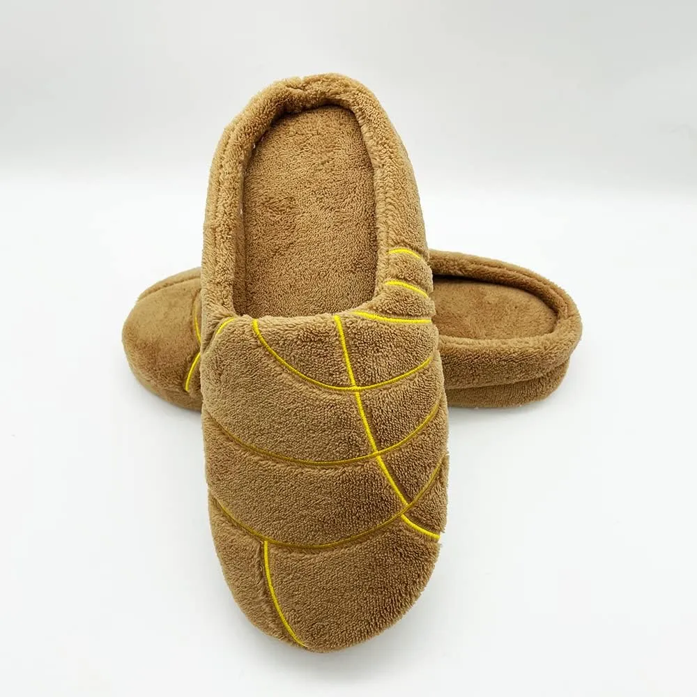 LELEBEAR Concha Slippers - Mexico Bread Slippers for Women
