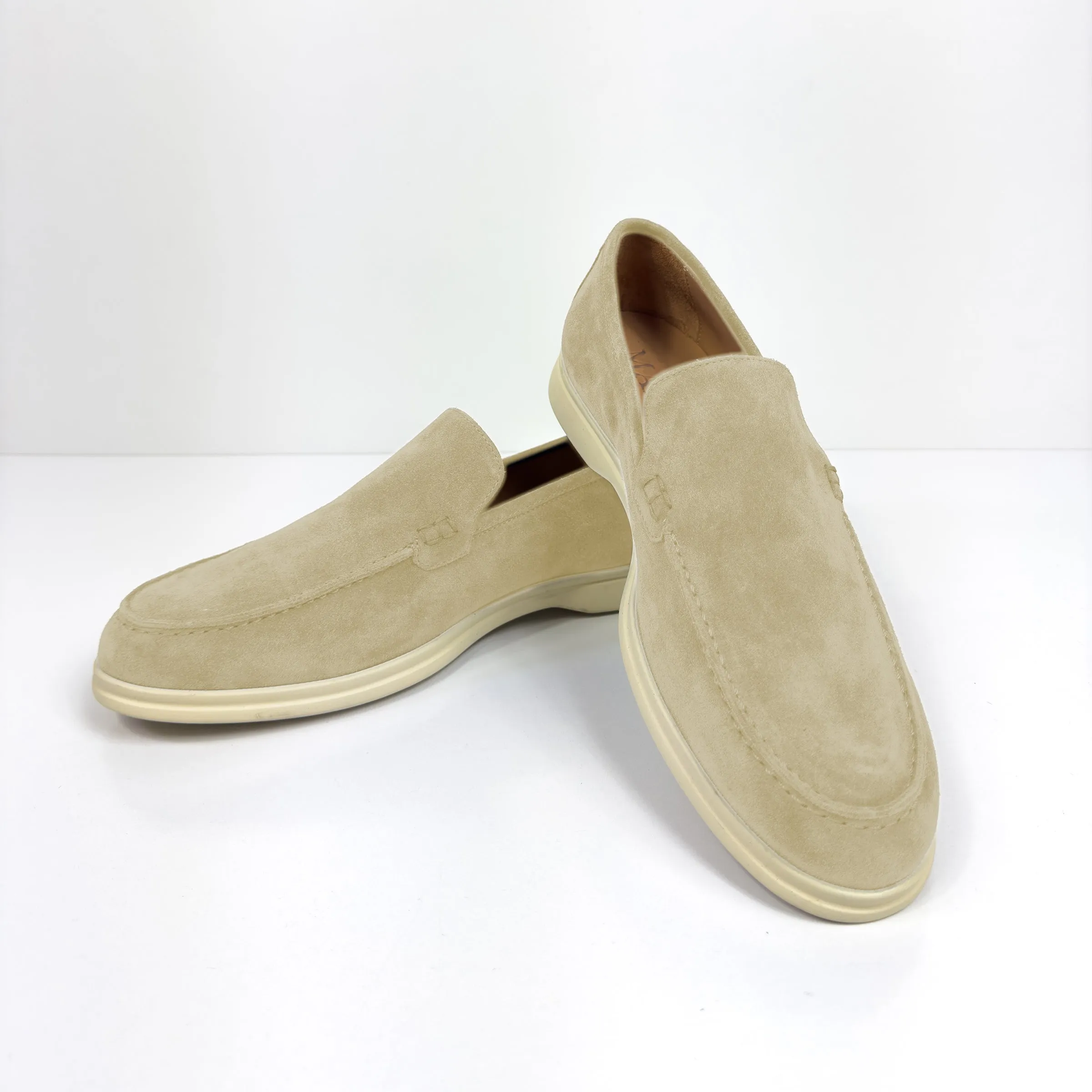 Manovie Toscane Lorenzo Italian Suede Loafer