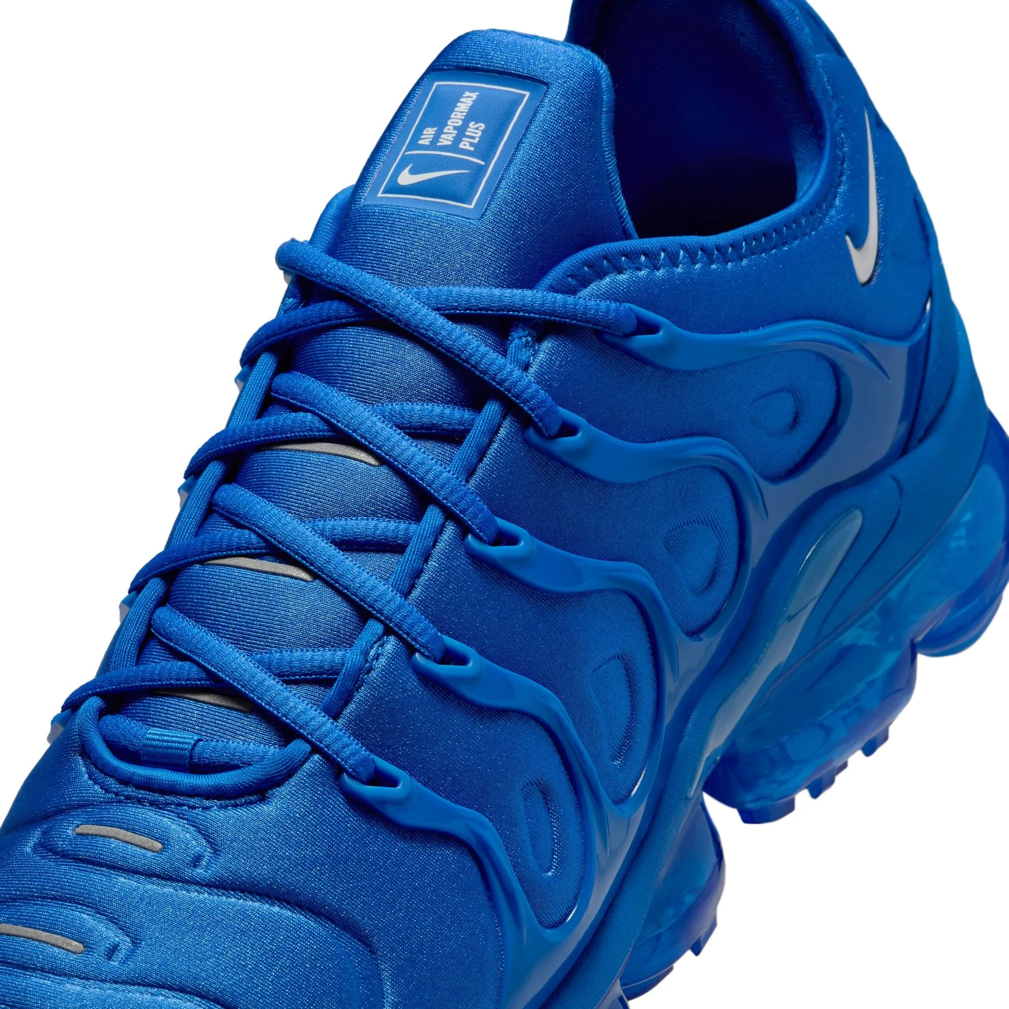 MENS NIKE AIR VAPORMAX PLUS (GAME ROYAL/WHITE)