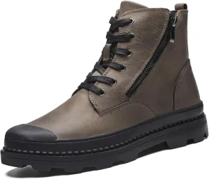 Men's Outdoor Waterproof Hiking Working Boot Non-Slip Hiking Shoes Winter Warm Snow Boots