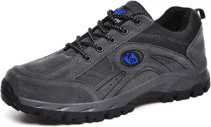 Mens Walking Waterproof Boots Trekking Shoes Lightweight Vent Breathable Hiking Shoes