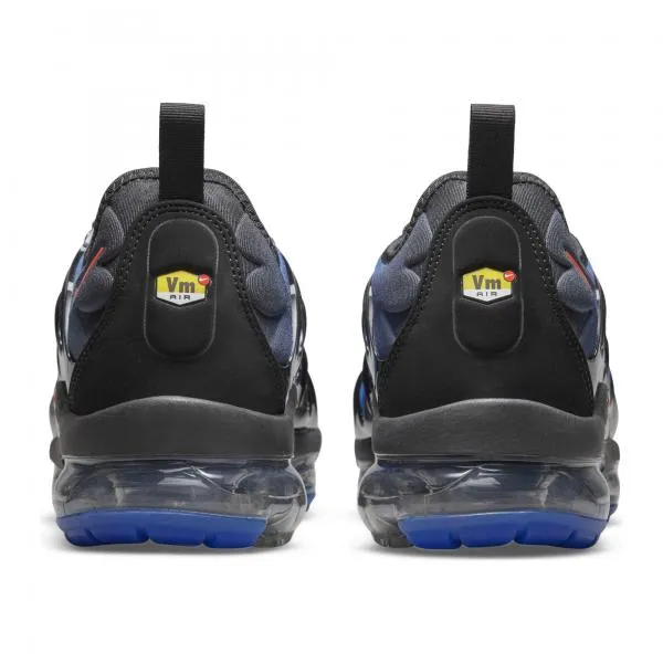 Nike - Men - Vapormax Plus - Black/Bright Crimson