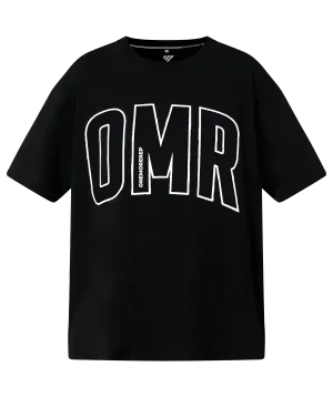 Oversized Pump Tee Black/White