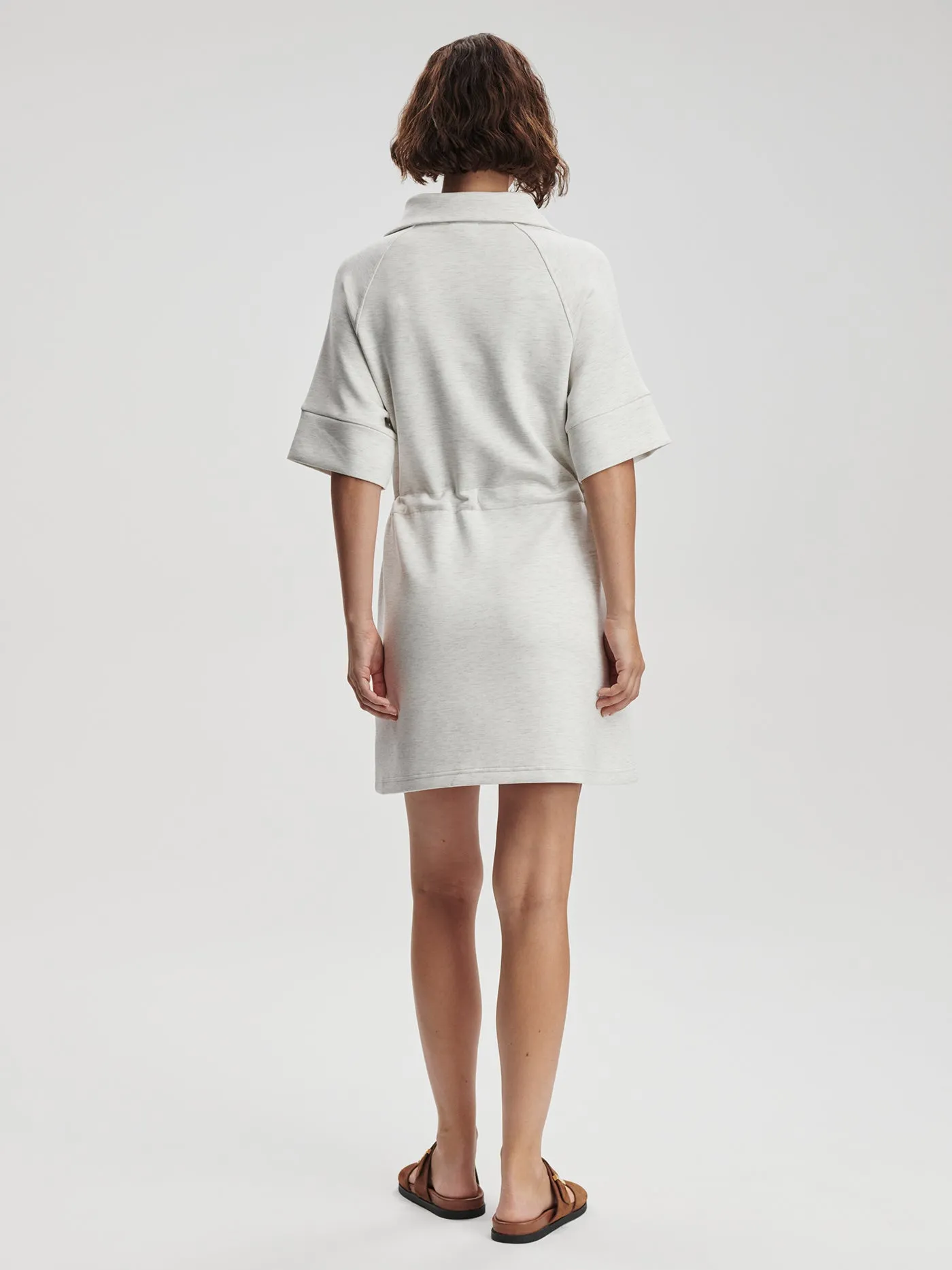 Paisley Half Zip Dress