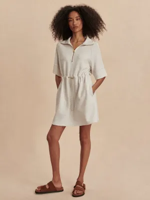 Paisley Half Zip Dress