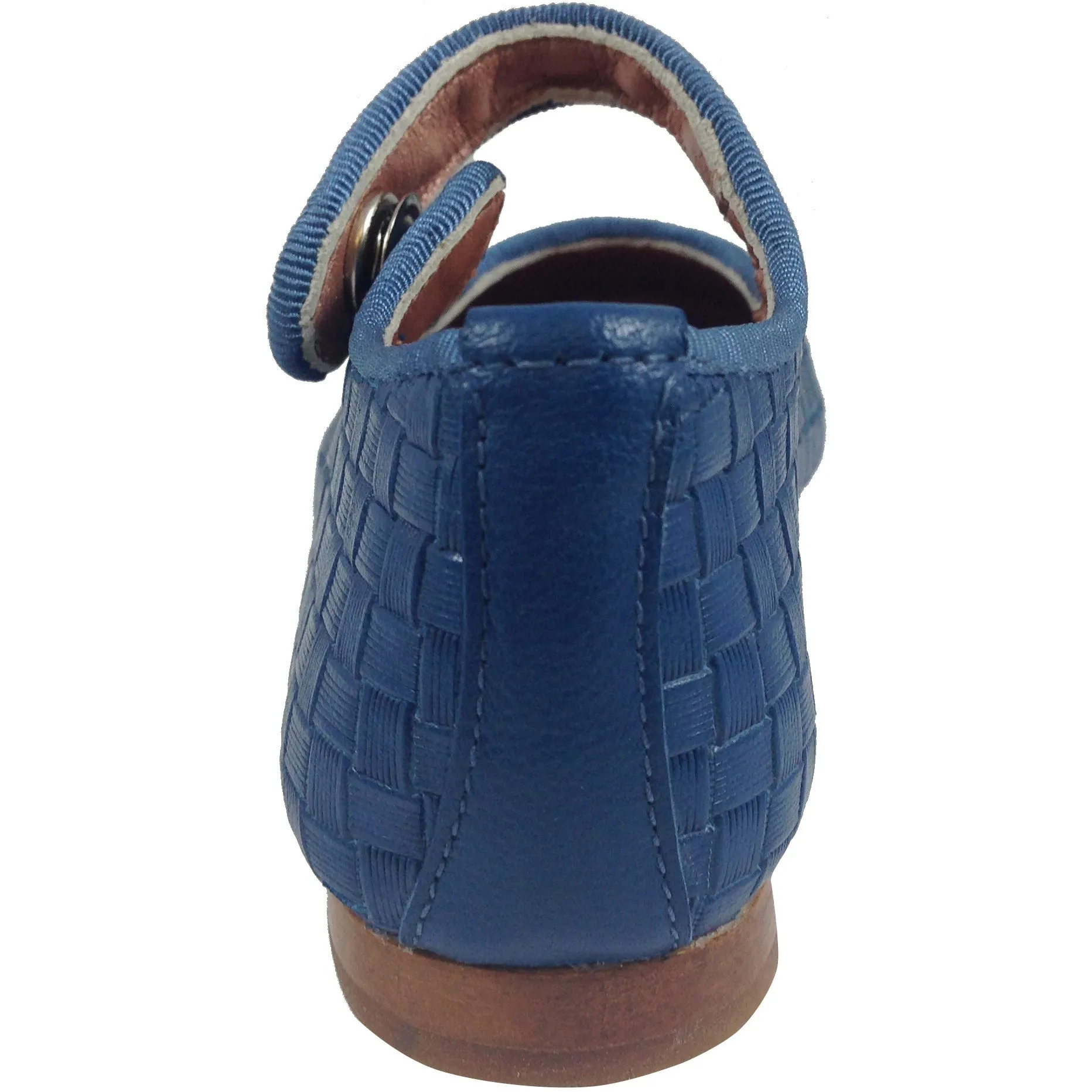 Papanatas by Eli Girl's Blue Cloe Mary Jane Flats