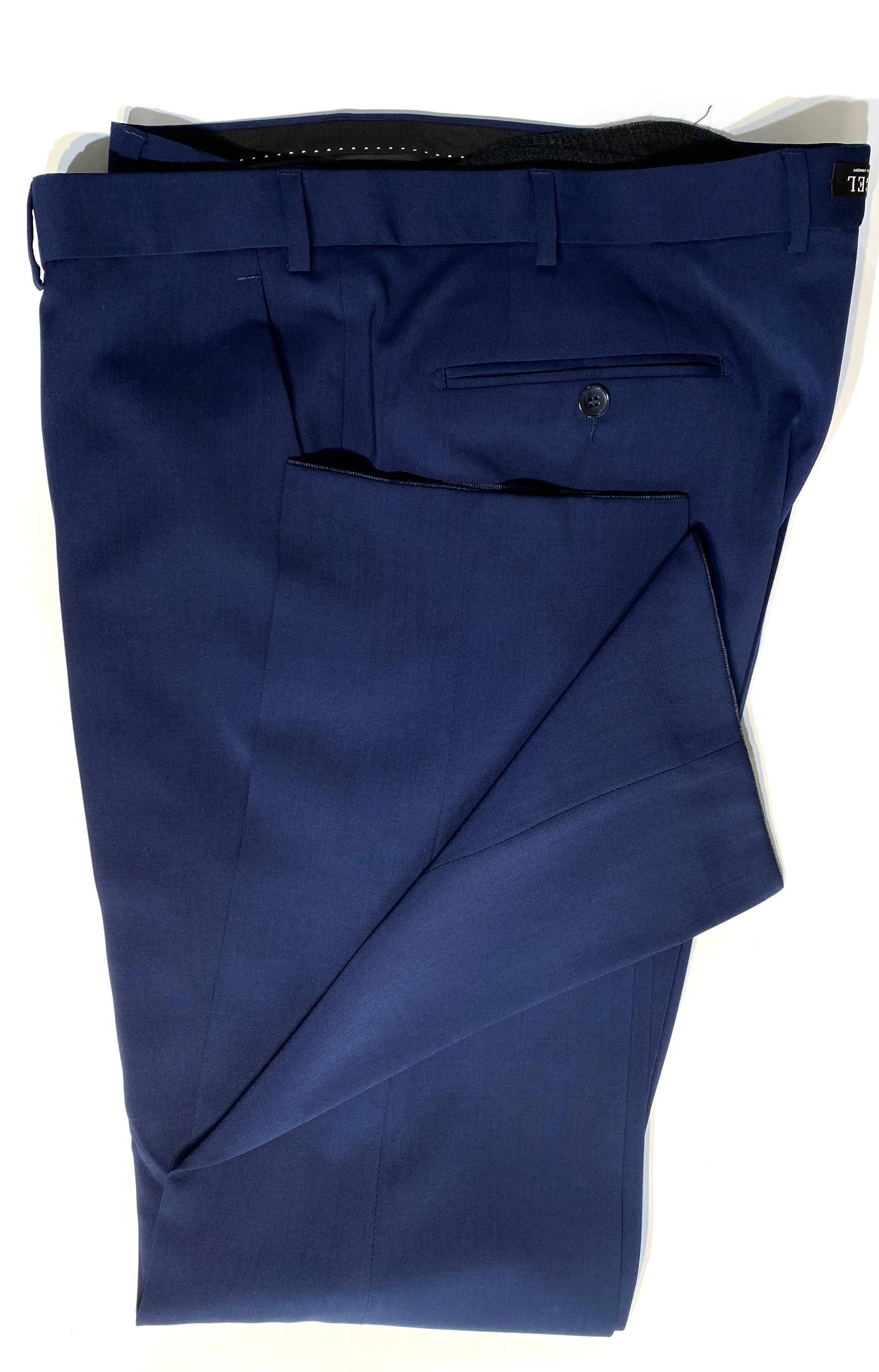 PER MID BLUE SUIT TROUSERS