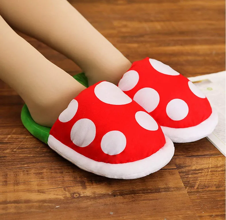 Piranha Plush Slippers