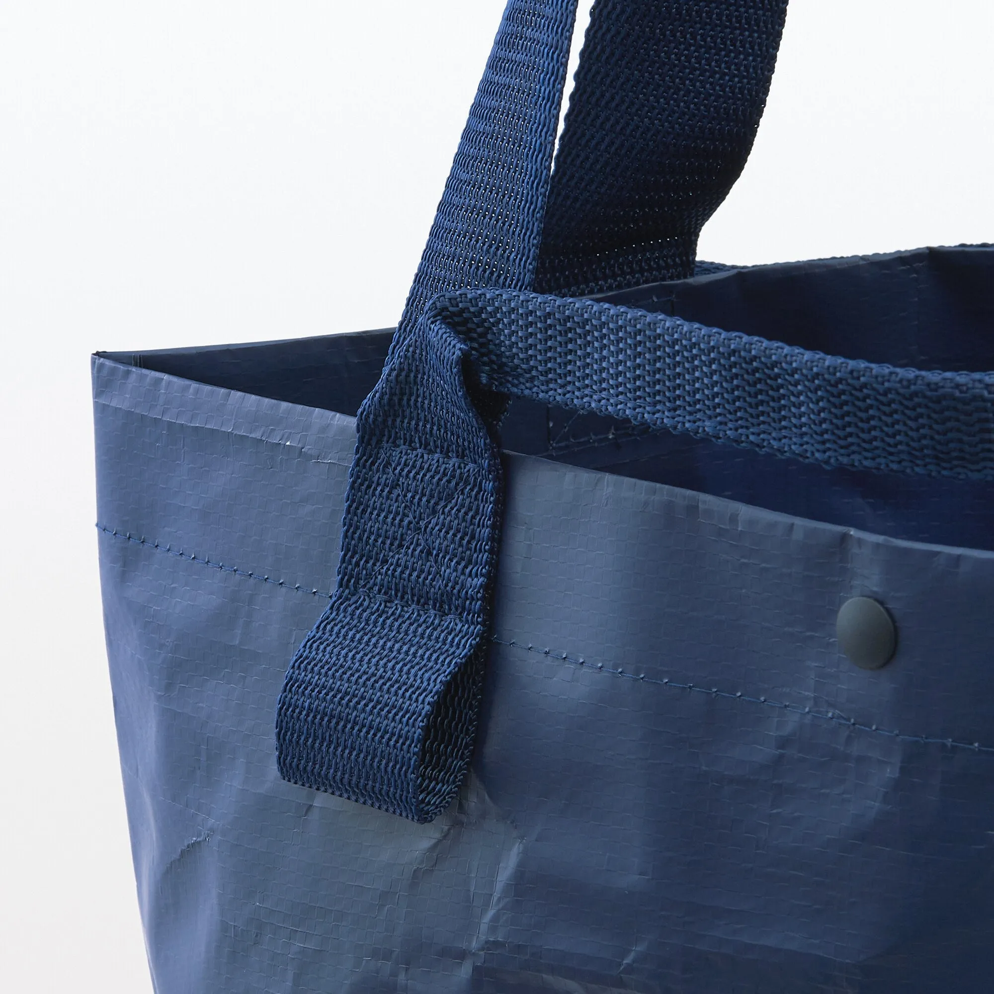 Polypropylene Sheet Mini Tote - Navy