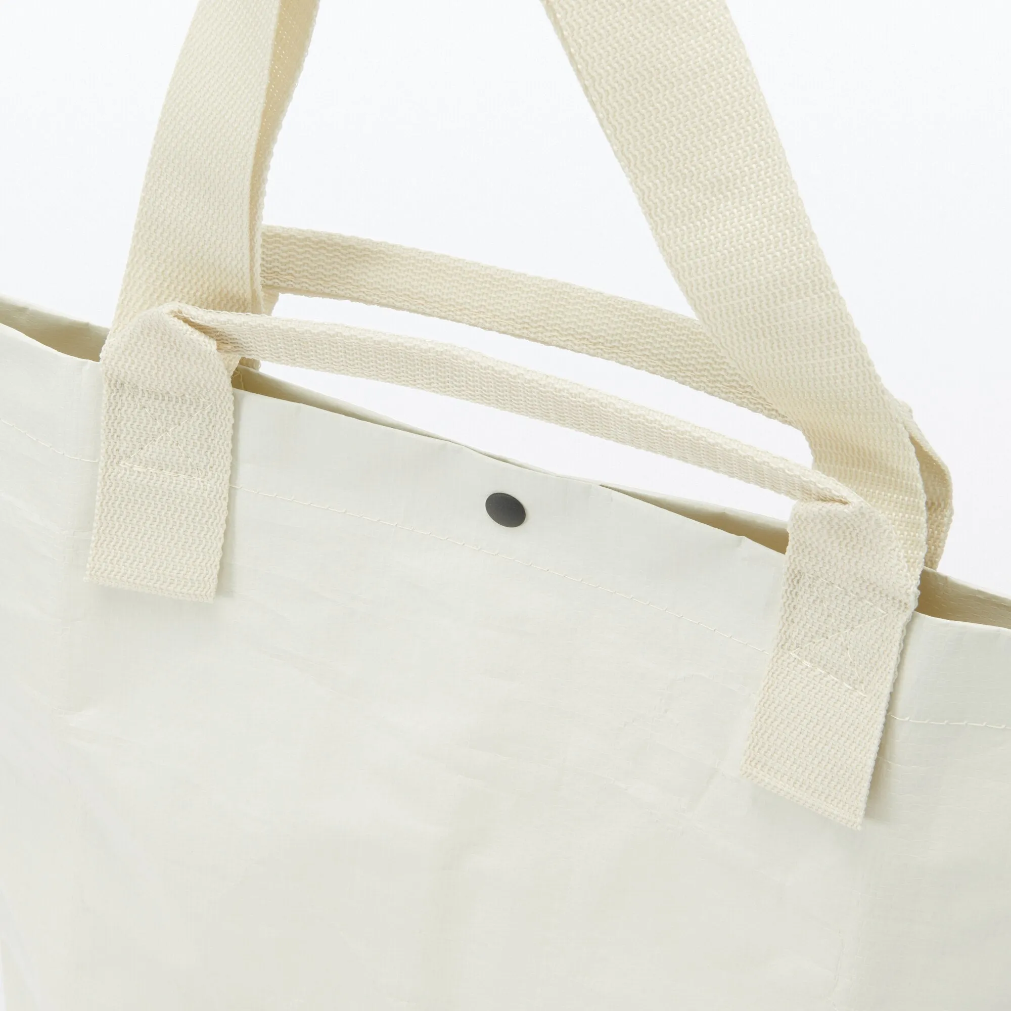 Polypropylene Sheet Tote - Light Beige