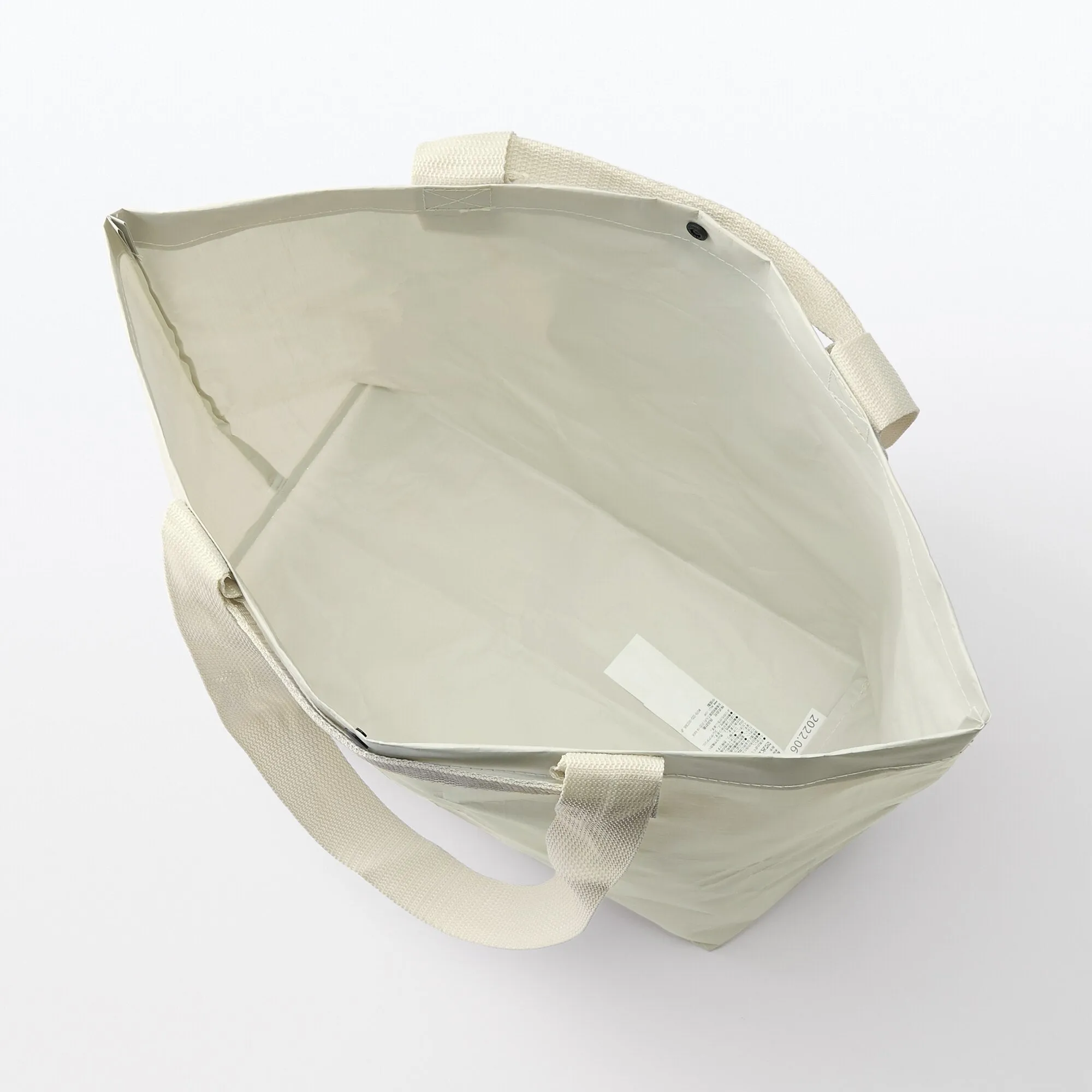 Polypropylene Sheet Tote - Light Beige