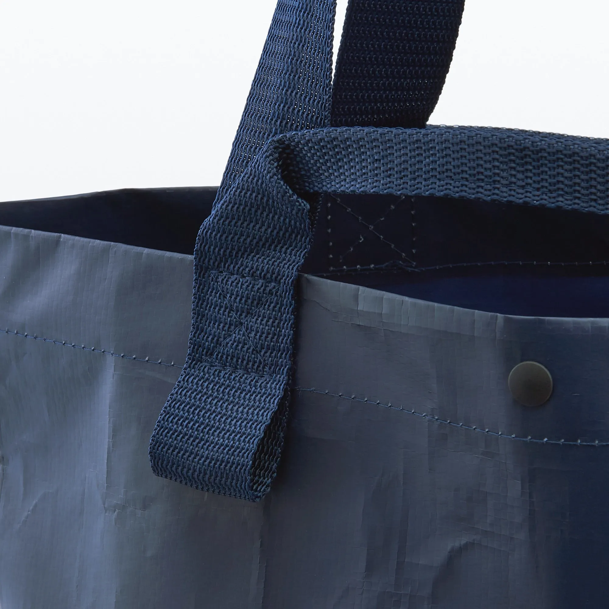 Polypropylene Sheet Tote - Navy